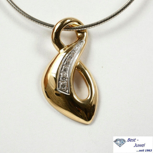 Grand pendentif 585 14 - pendentif, or