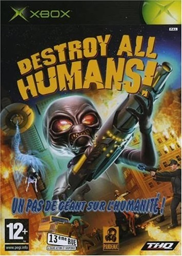 Jeu xbox destroy all humans - xbox,