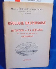 Gignoux Géologie