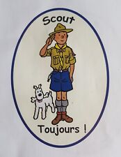 Autocollant stickers - Tintin en Scout – Hergé - Scoutisme.
