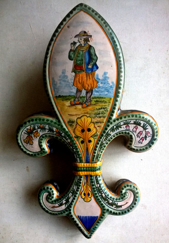 Importante faience henriot - faience,