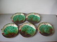 Lot de 5 anciennes assiettes