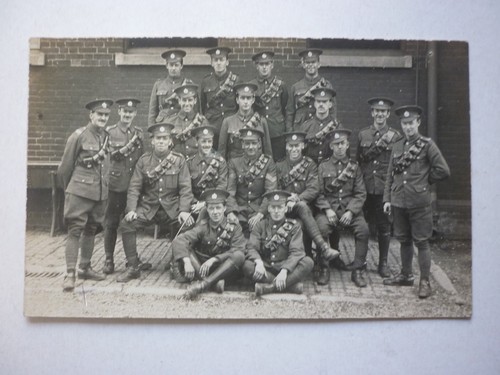 Carte photo soldats anglais - soldats,