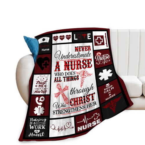 Nurse gifts nursing throw - nursing,