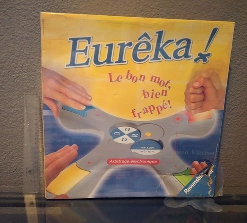 Eureka bon mot bien - bon, frappé