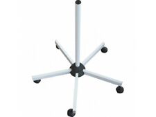 PIED A 5 ROULETTES SUPPORT SOCLE STATIF POUR LAMPE LOUPE ECLAIRAGE ESTHETIQUE