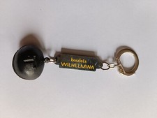 Porte-clés Mine Boulets Charbon WILHELMINA Ets LE PUIL keychain vintage an.60