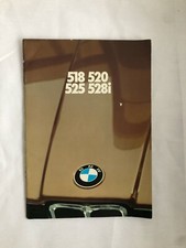 BROCHURE ORIGINAL BMW serie 5 E12 528i 518 520 525