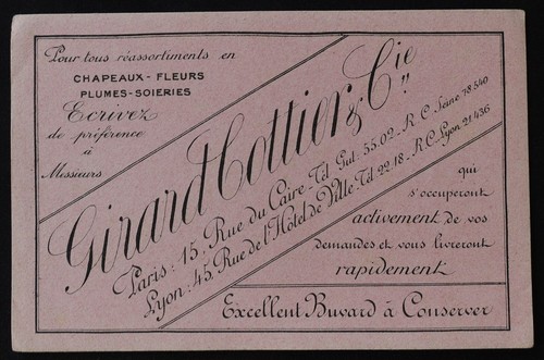 Buvard girard cottier - girard,