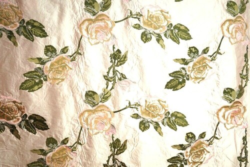 Coupon 4m50 tissu soie sauvage - 4m50,
