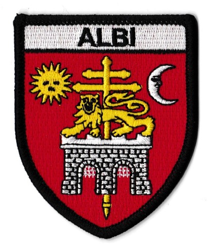 Patche albi écusson brodé - patche,