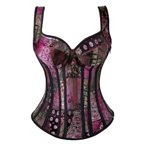 Ladies lace corset bustier - lace,