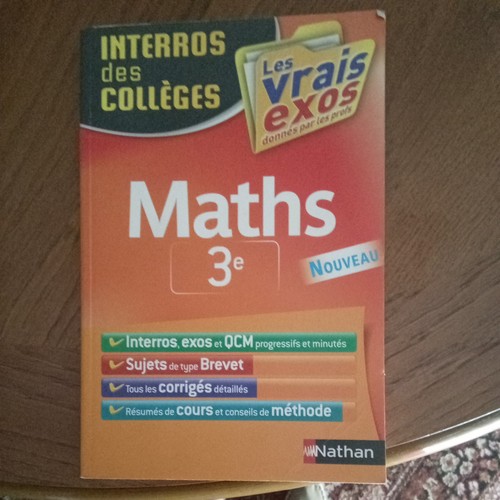 Interros des collèges maths