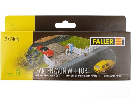 Faller clôture jardin avec - jardin,