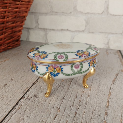 Boîte vintage bijoux - boîte,