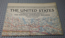 the United States - National Geographic Map -  September 1956