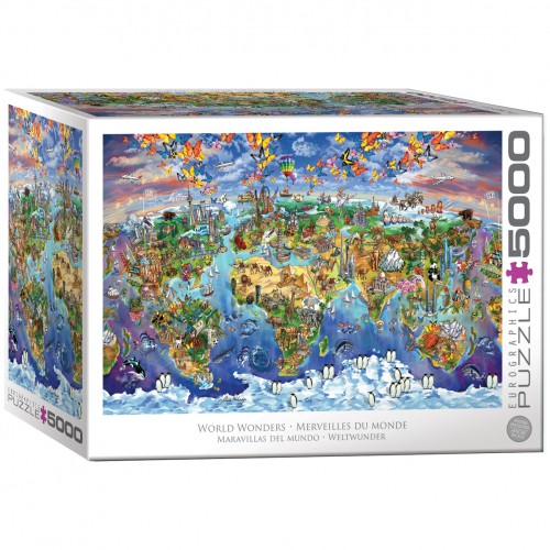 Puzzle merveilles monde - puzzle,