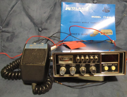1977 midland 838 radio - midland,