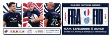 2 places match de rugby Cat 1 FRANCE - FIDJI à Bordeaux le 15 novembre  2025