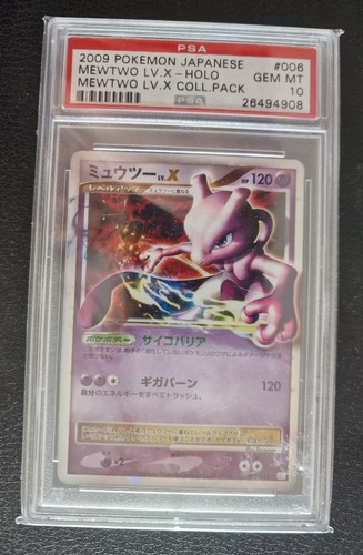Pokemon card psa mewtwo - card,