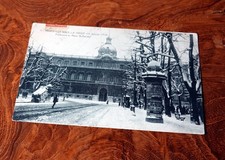 Carte Postale Ancienne  Marseille neige 14 janvier 1914 préfecture St-Ferréol