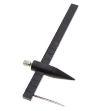 poterie en céramique boussole cercle cutter règle mesure étrier 1cm-34cm noir