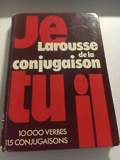 COURS ORTHOGRAPHE LAROUSSE DE LA CONJUGAISON / 10 000 VERBES 115 CONJUGAISONS 