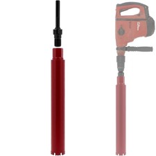 Couronne diamant Ø 63 mm avec adaptateur pour perceuse et perforateur SDS-max