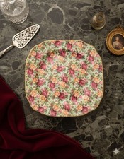 Rare assiette Royal Albert Old