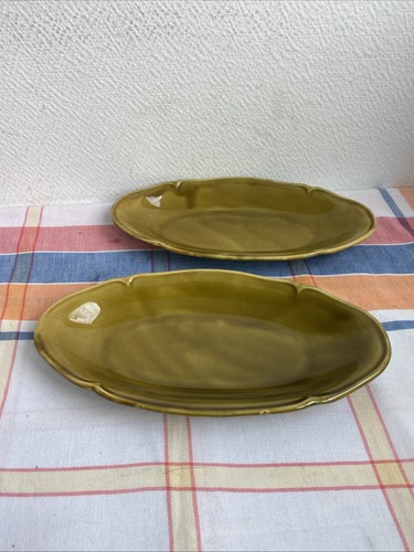 Anciens plats ovale gien - anciens,