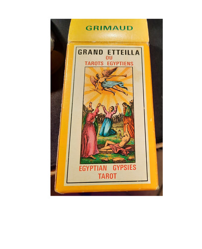 Grand etteilla tarot egyptiens