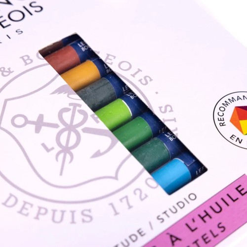 Pastels huile boite de - -,