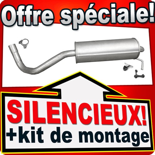 Silencieux arriere pour skoda - arriere,