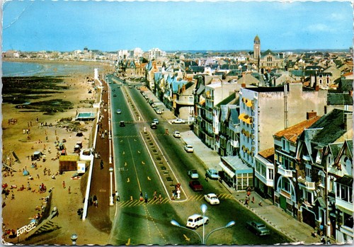 Les sables olonne carte - d'olonne,