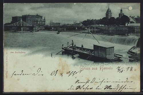 Carte postale clair lune - postale,