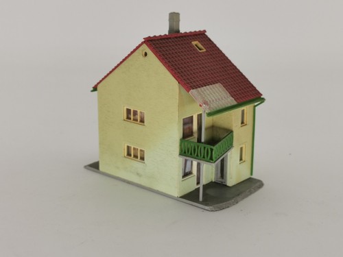 Jouef maison jaunie avec - jouef, ho