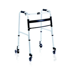 Mopedia Déambulateur pliable RP738 pour personnes âgées et handicapées, 4 roues 