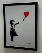 BANKSY : Impression en verre acrylique. Édition en deux Exemplaires seulement