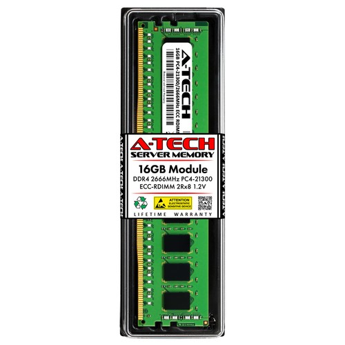 16gb 2rx8 pc4 2666 - rdimm, msi