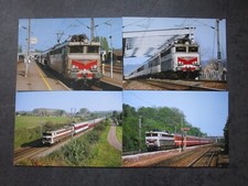 Lot de 4 cartes postales