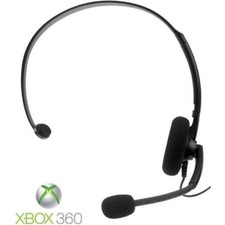 Micro/Casque Filaire Microsoft Xbox 360 Officiel Chat Headset