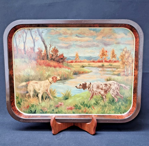 Plateau vintage décor - plateau,