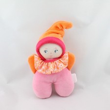 Doudou hochet lutin poupée