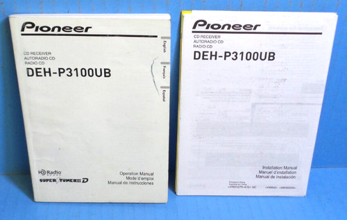 Pioneer deh p3100ub - deh-p3100ub, radio