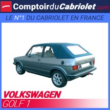 Capote bleu volkswagen golf - bleu,