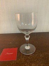1 Grand verre à eau modèle Normandie en cristal de Baccarat h: 17.5 cm
