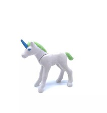 PLAYMOBIL * PAYS MAGIQUE * Jeune Licorne Blanche Verte Bleu 4008 4338 4692 5873