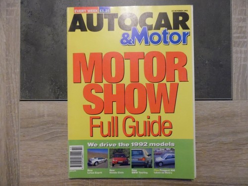 Magazine autocar motor - magazine,