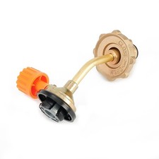 Vanne extérieure pour cylindre gaz butane recharge connecteur adaptateur access