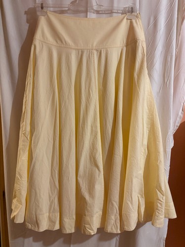 Uniqlo jupe longue jaune - u,